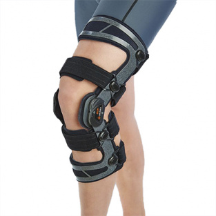 Ортез коленного сустава Donjoy Economy hinged knee Wraparound